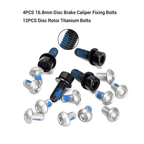 MTB Bike Cable Disc Brake Caliper Set with 160mm 6-Bolt Rotors