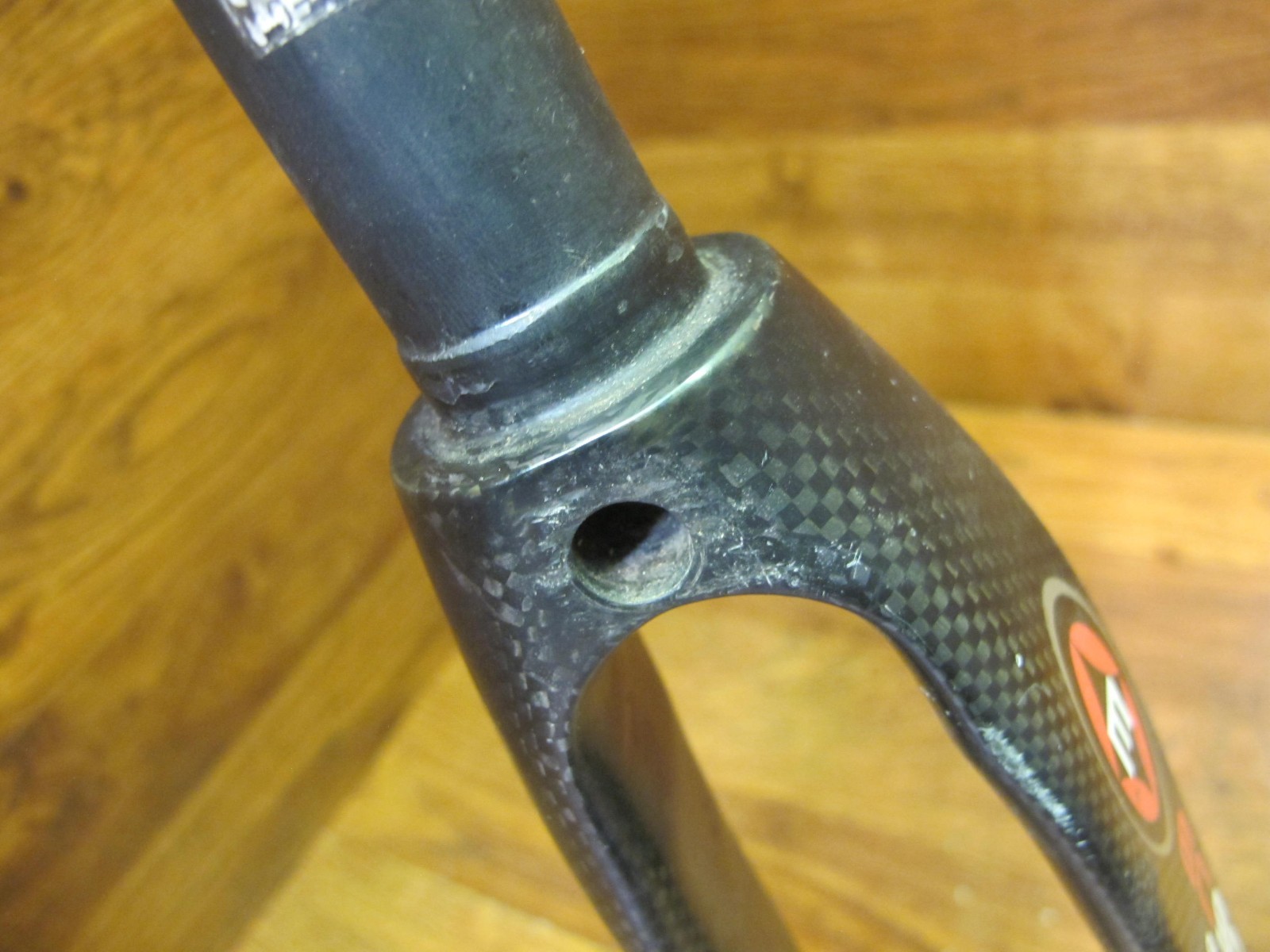 EASTON EC90 SLX FULL CARBON 700c ROAD BIKE FORK 1 1/8″ x 8 3/8″
