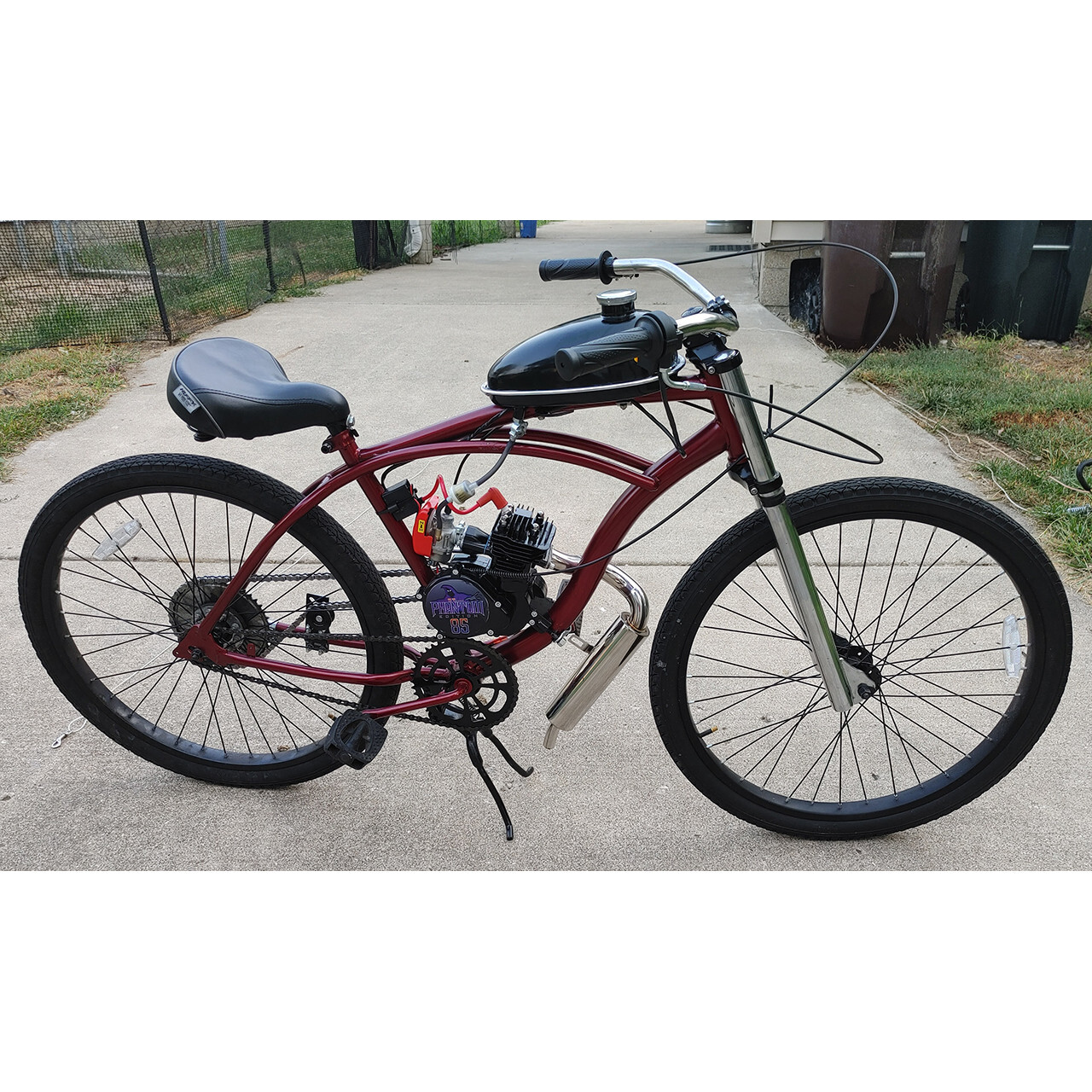 ZTMoto Phantom 85 V3 – Complete 52mm Bore 2 Stroke Motorized Bicycle Engine Kit