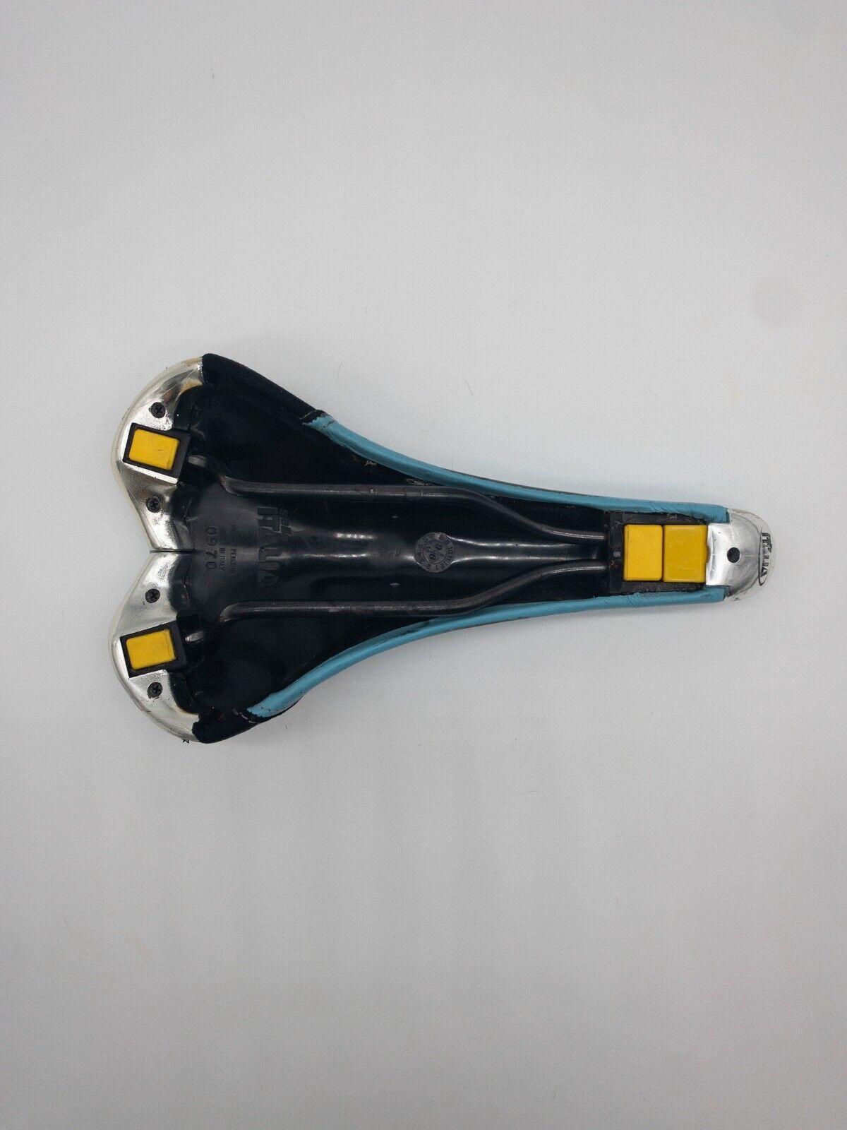 RARE Vintage 1998 Selle Italia Turbo Matic 3 Saddle Saddle Road Bike Road Bianchi