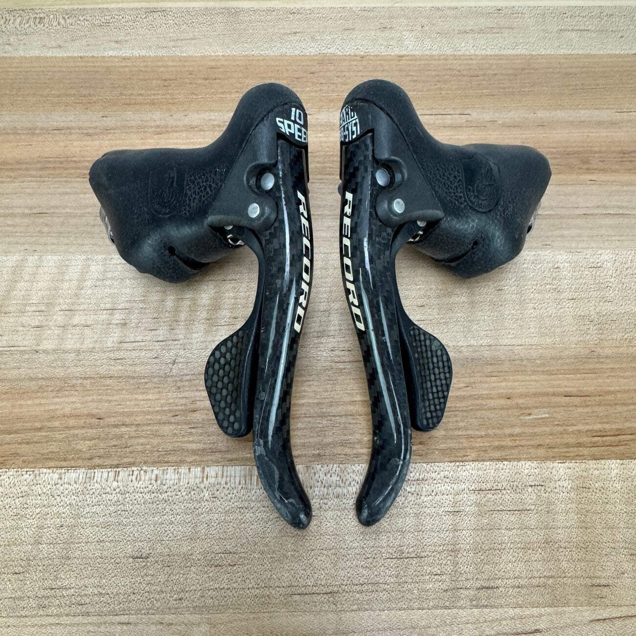 Campagnolo Record 10-Speed Mechanical Shifters Rim Brake Levers 344g