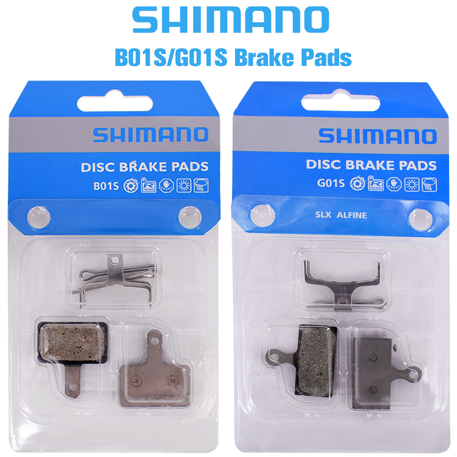 Shimano B01S/G01S Resin Disc Brake Pads Fast Shipping From USA