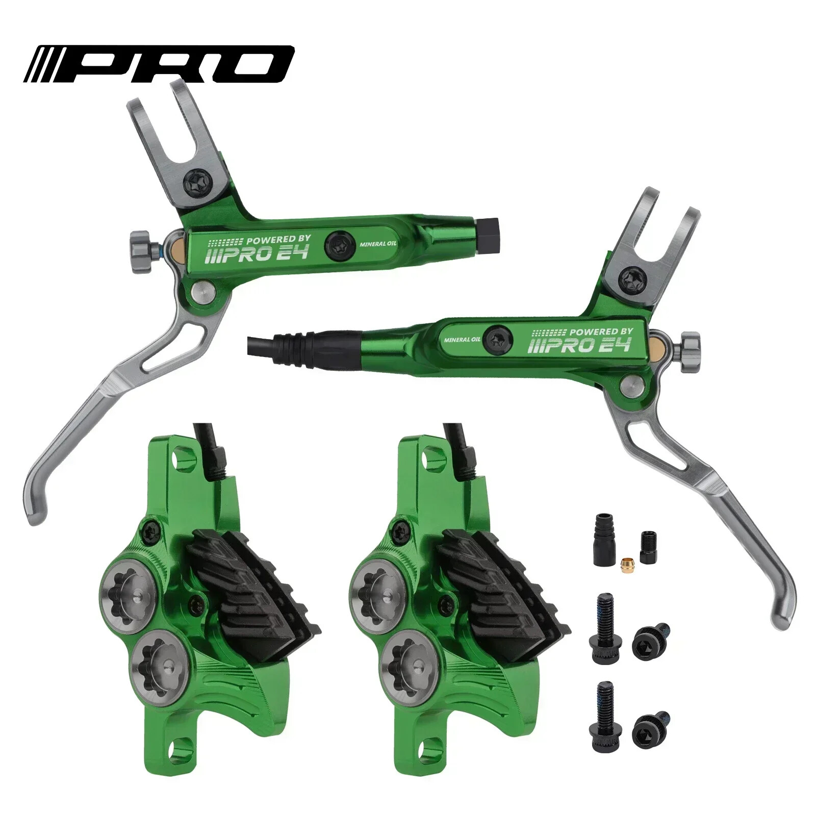 4 Piston Hydraulic Brake MTB Disc Brake 800/1550mm AM DH Hydraulic Brakes