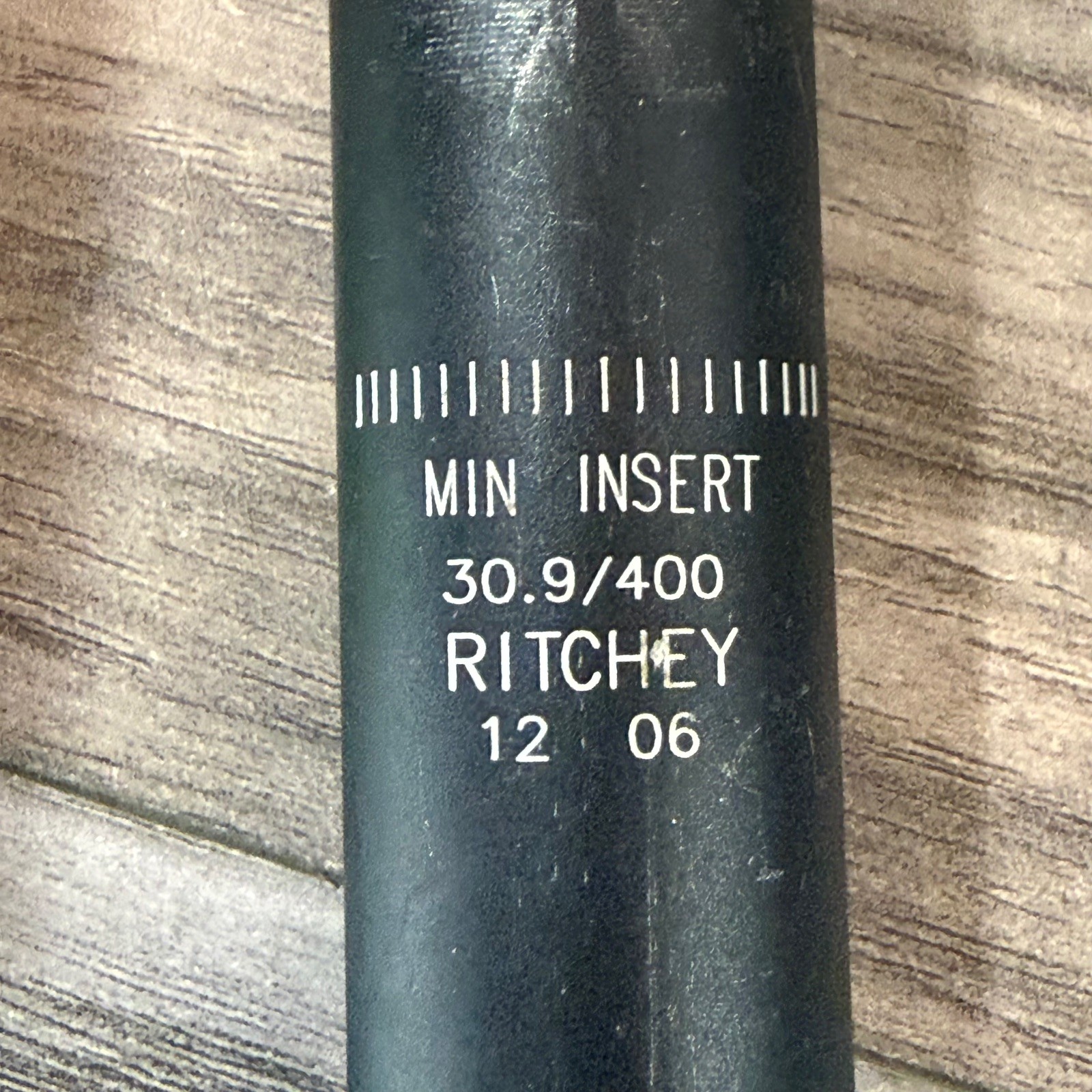 Ritchey WCS Aluminum Seatpost Mast 30.9 400 NO HEAD