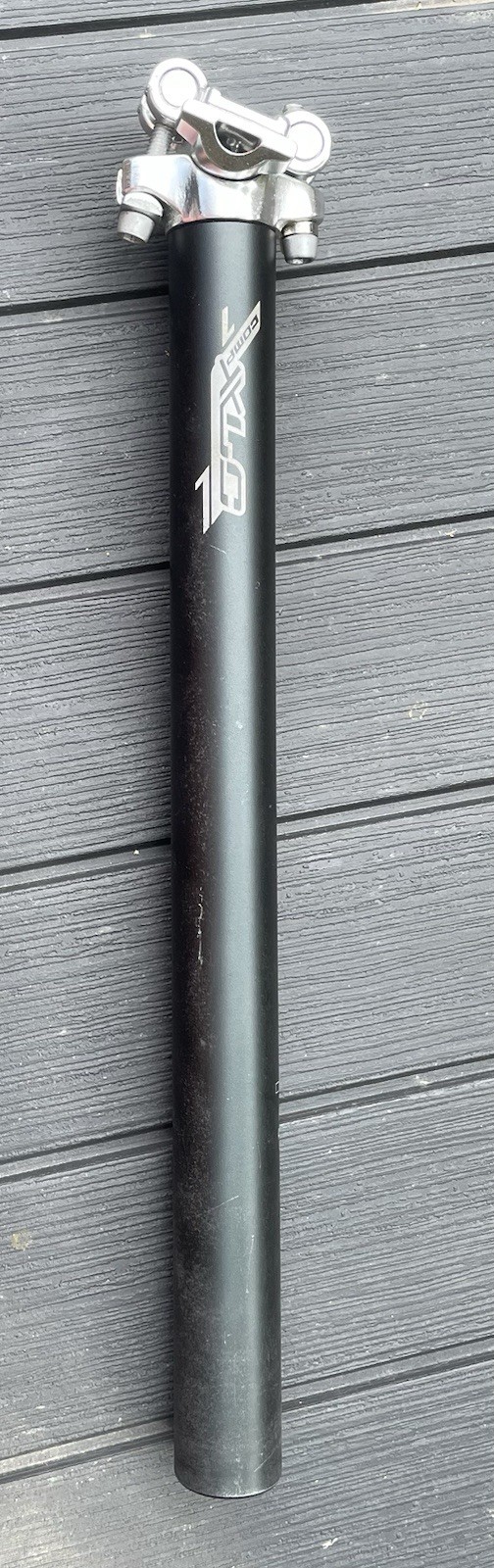 XLC Comp 1 Seat Post Tube 350/28.6mm Offset Black MTB Gravel Road Commuter Used