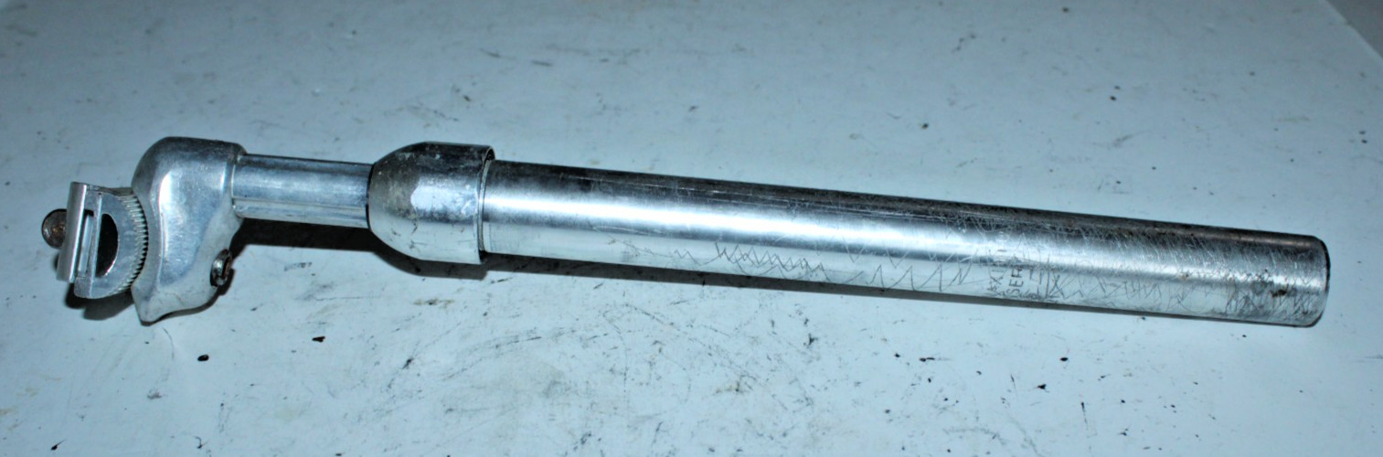 Promax Suspension Seat Post Seat Tube 360/27.2mm 20mm Offset Comfort Hybrid Cafe