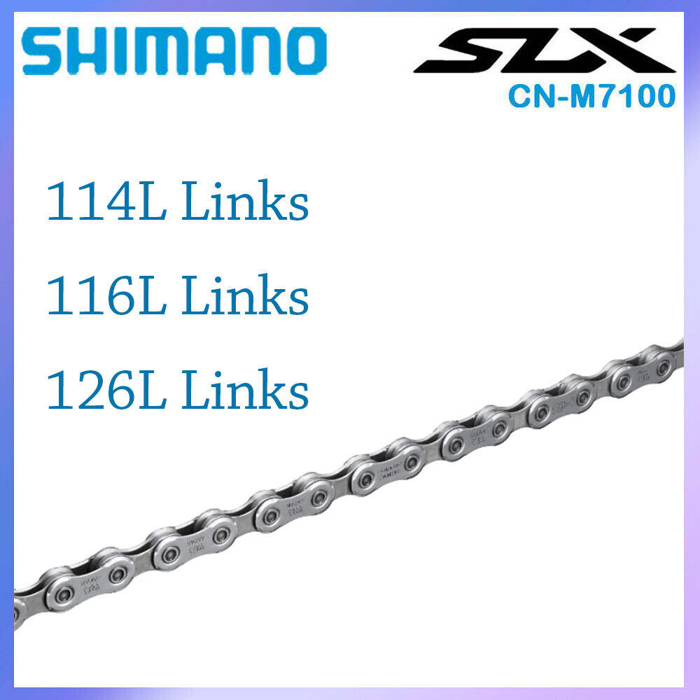 Shimano SLX CN M7100 Chain 12 Speed 114 118 126 Link Mountain Bike