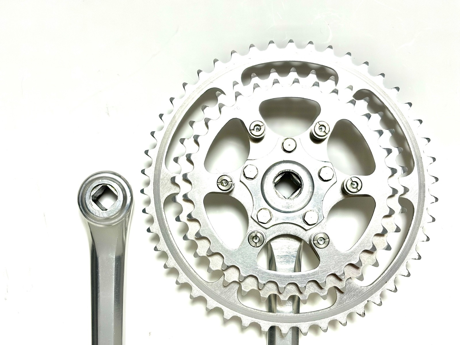 Rare SUGINO PX Triple Crankset 160mm 46/36/30T w/ Box Vintage Touring