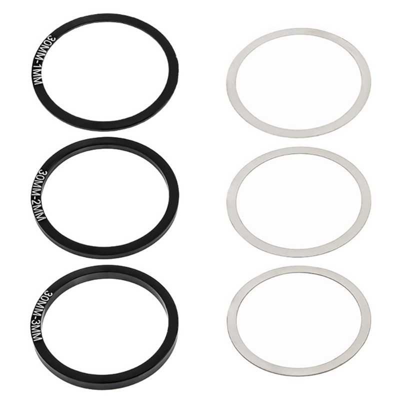 6pack Bike Gaskets Bottom Brackets Washer Spacer Cranks Chainring Adapter