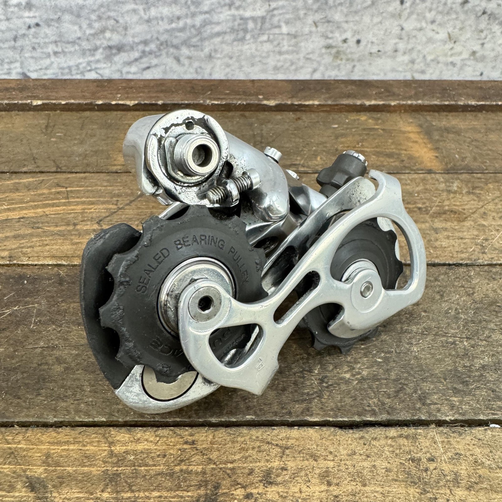 Vintage Shimano Dura-Ace RD-7700 Rear Derailleur 9 Speed Short Cage Silver 185g