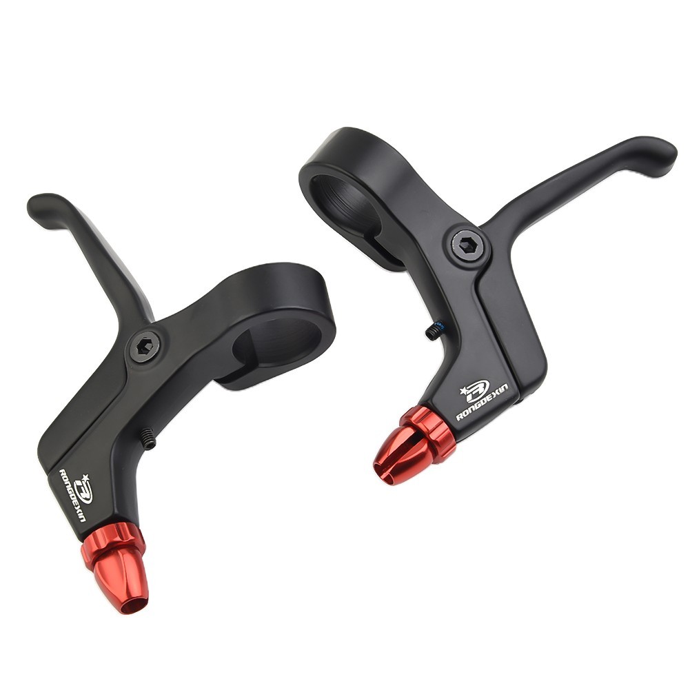 2-finger Lightweight Alloy Brake Levers Mountain Bicycle For Kid Bike MTB Parts
