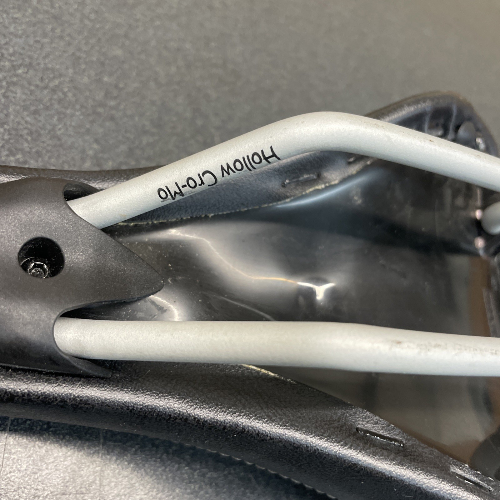 Brompton Original Hollow Cro-Mo Saddle Black Bike Bicycle Seat 11” X 6” Used