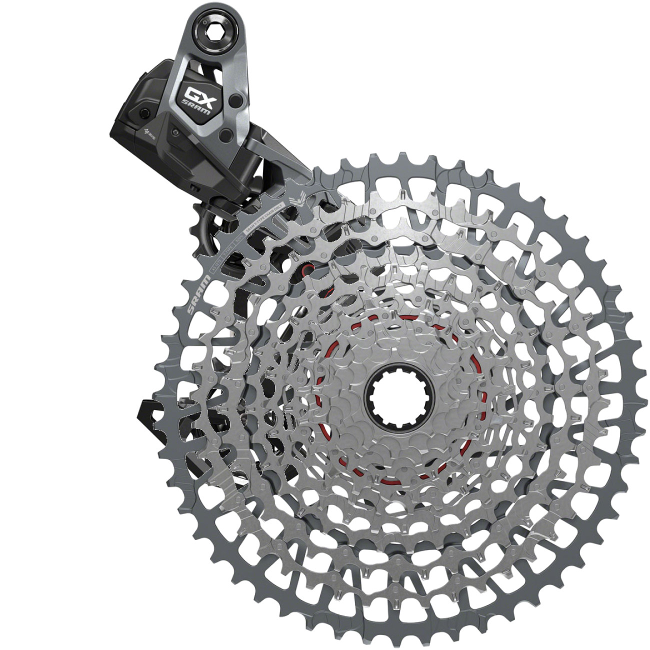 SRAM GX Eagle T-Type AXS 12-Speed Rear Derailleur & 10-52t Cassette – Wireless,