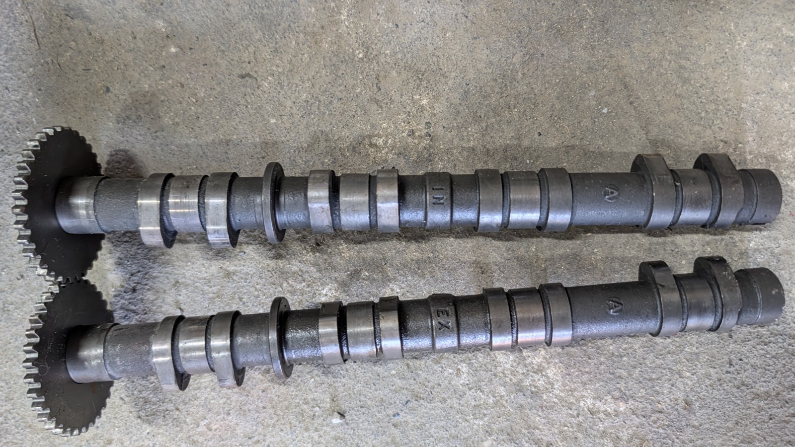 Kawasaki ZX-4 ZX400G Genuine OEM Camshaft Set Intake Exhaust 38k km VintageJapan