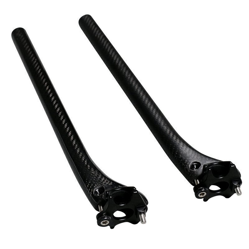Carbon Fiber Seatpost Offset Mountain Road Bike Seatpost 25.4/27.2/30.8/31.6mm