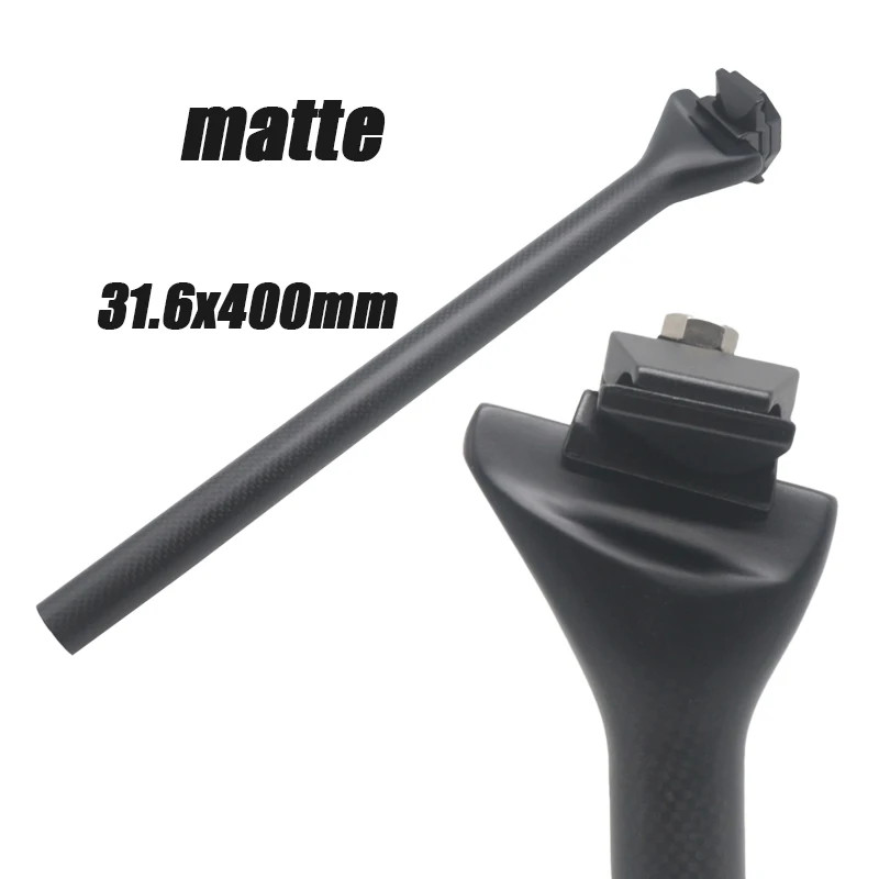 Carbon Road Mountain Bike Seatpost Offset 0mm 13mm 17mm 25.4 27.2 30.8 31.6mm