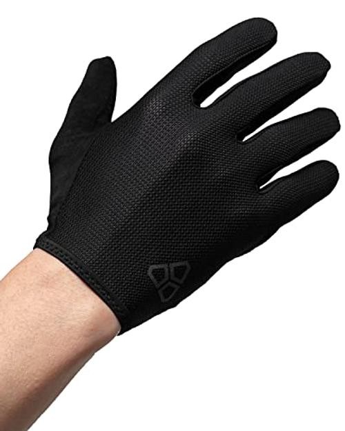 Cycling Gloves – Men & Women’s Bike Gloves Large(Plam width 8.5-9cm)) Black
