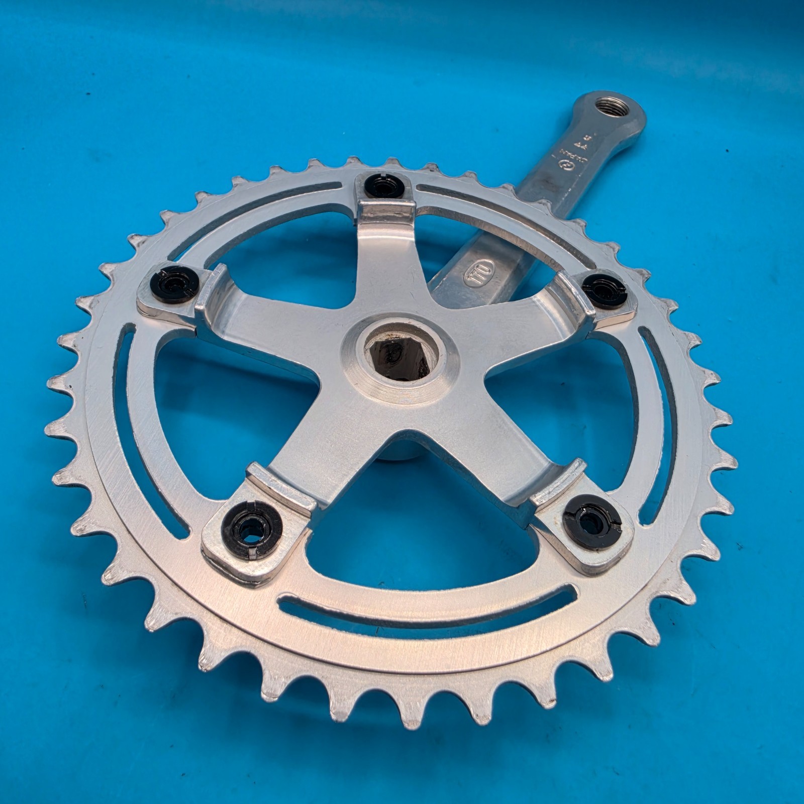 SR Apex Single Speed Square Taper Crankset 170mm 40t 118 BCD Sakae Japan g13