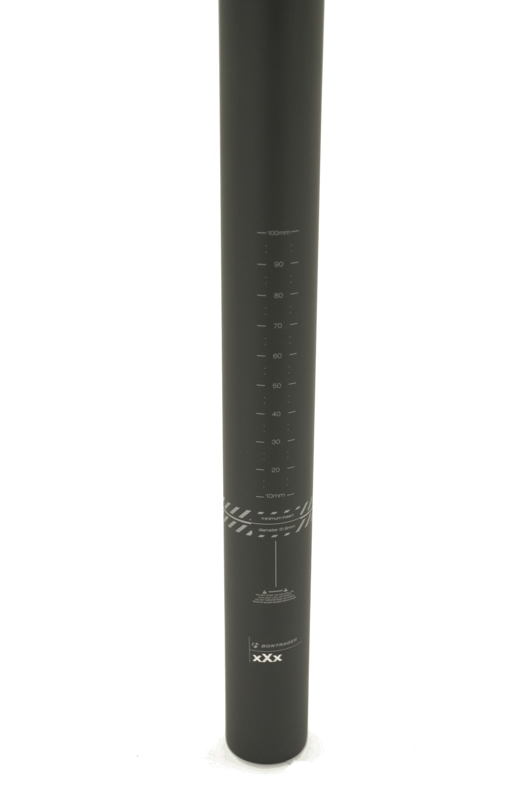 Bontrager XXX Road MTB Bike Carbon Seatpost // 31.6 x 400mm 7×10 0mm Offset
