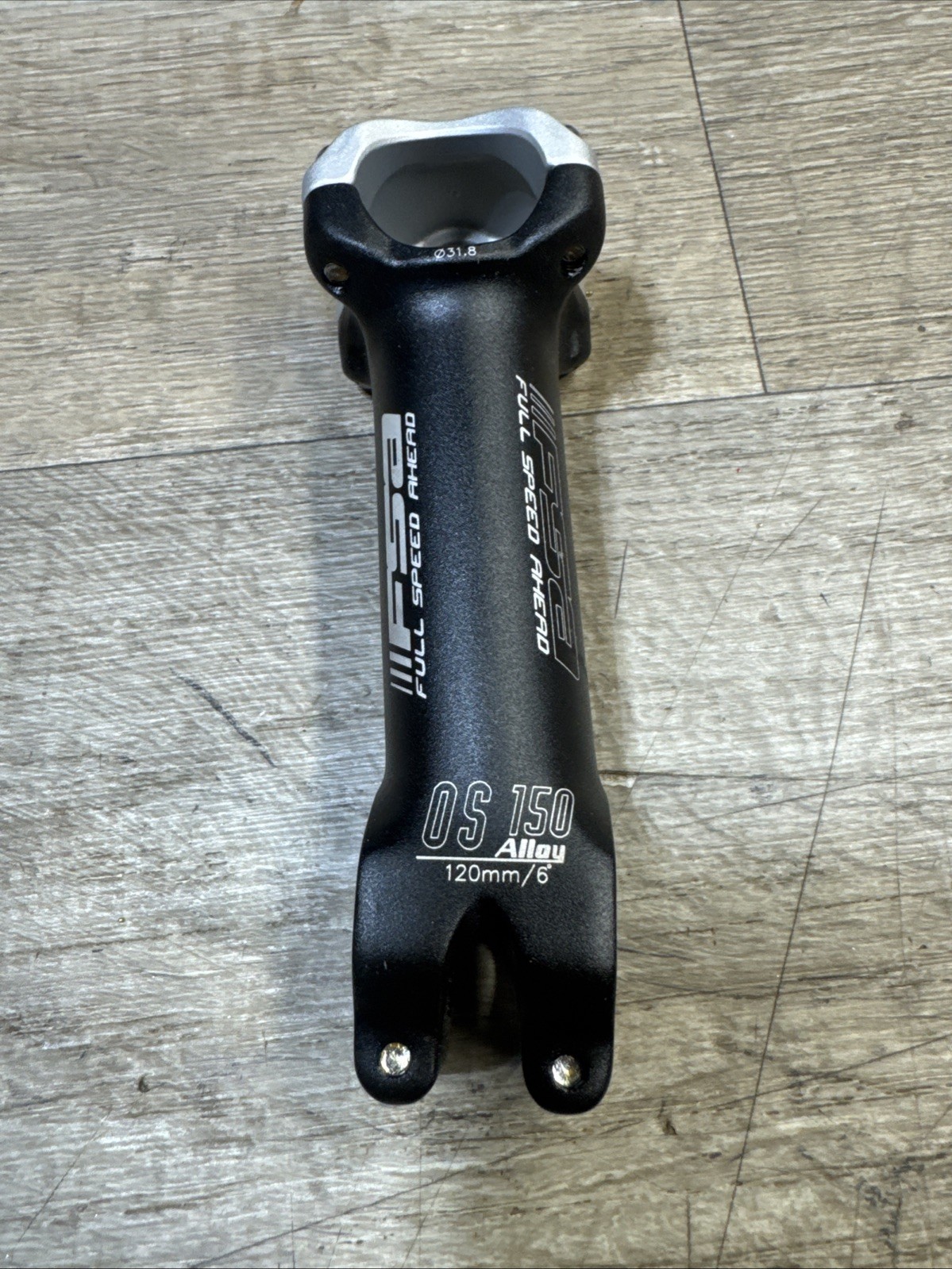FSA OS 150 Stem 31.8 Dia 120mm Length 6 Deg