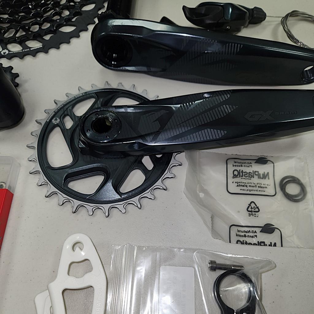 SRAM GX Eagle Dub Groupset Lunar 175mm Crank 1×12 (00.7918.095.003)