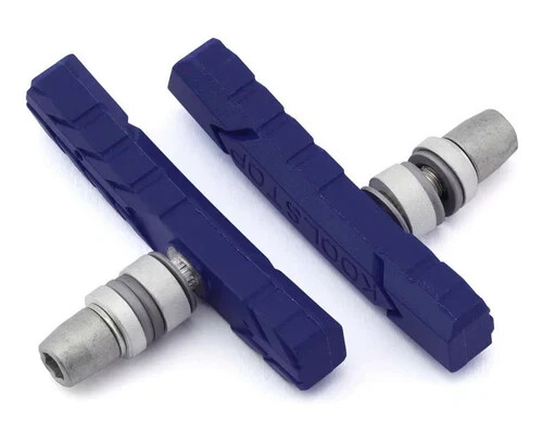 Kool-Stop AT Bike Brake Pad Set Front/Rear Dark Blue KS-ATDB Linear Free Shipper
