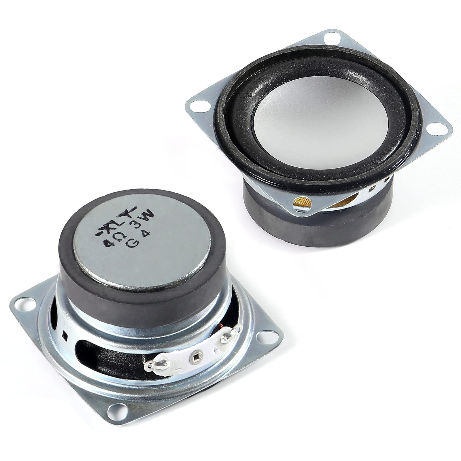 4 x Audio Speakers, 5.1cm, 4 Ohm, 3W, for Arduino and DIY Speakers