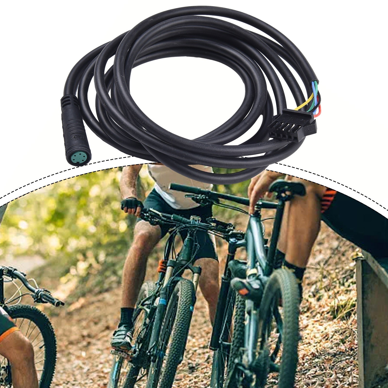1.7m 50g E-bike Adapter Converte E-bike Accessories E-bike Adapter Cable