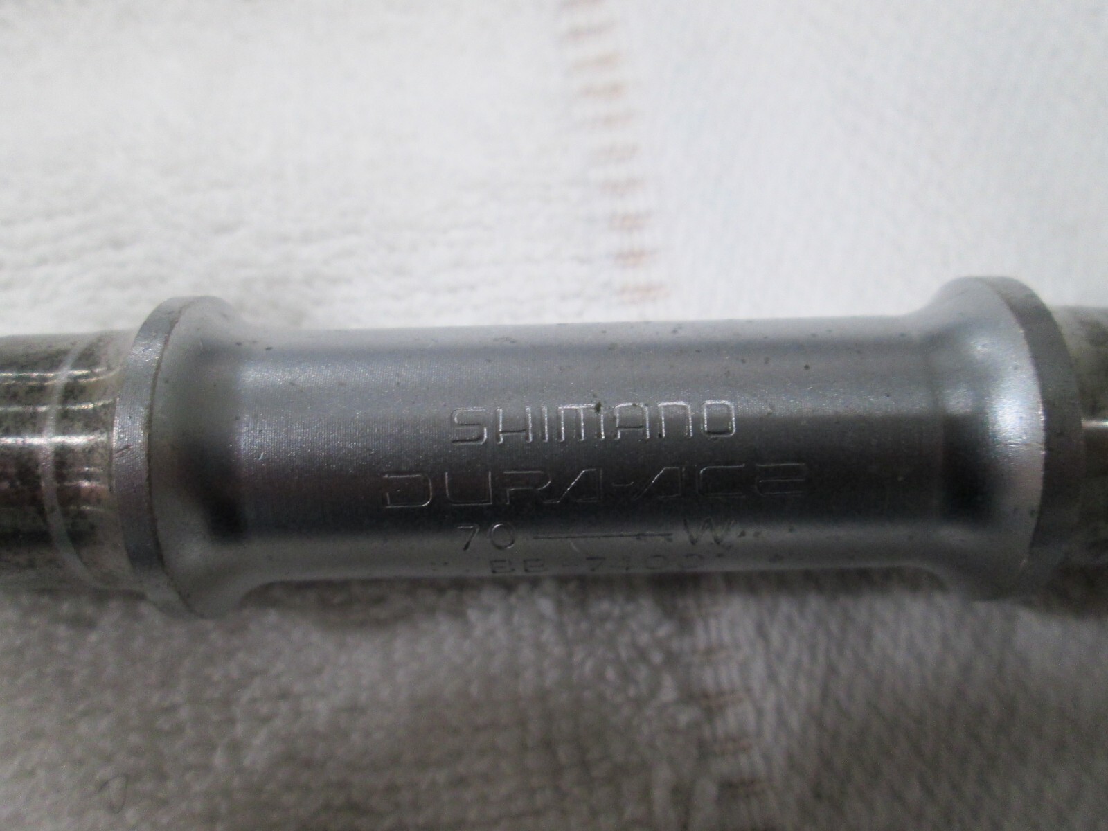 NOS Shimano Dura-Ace bottom bracket axle-7400 70×113 hollow