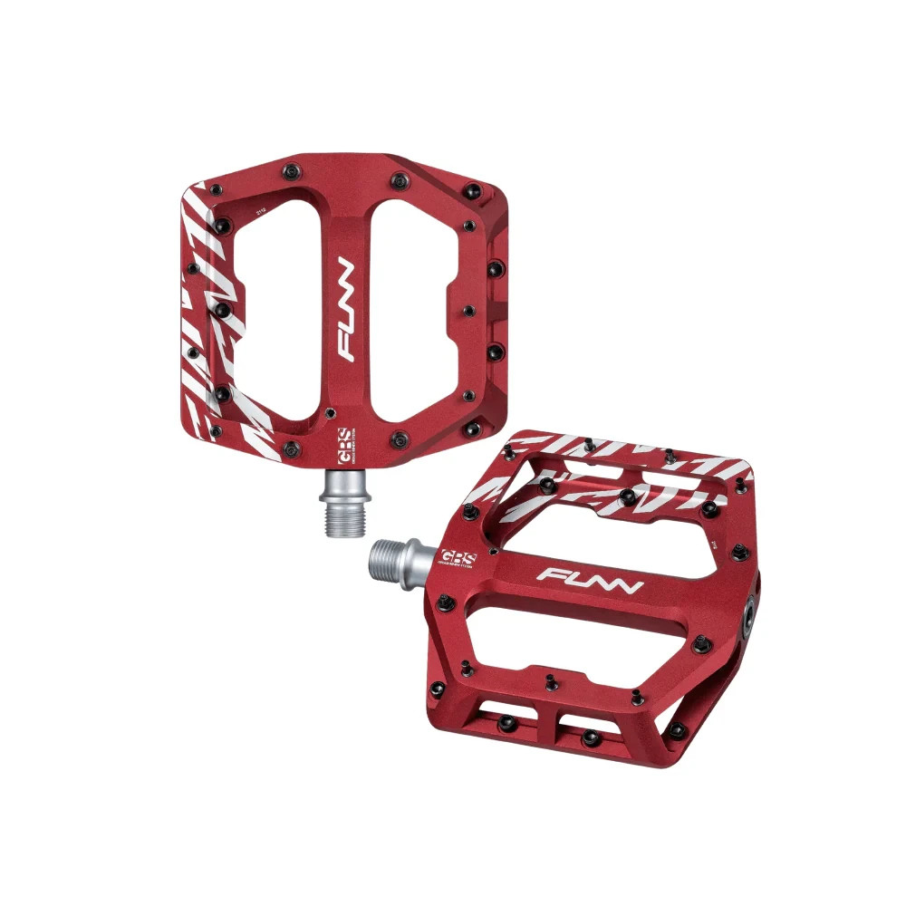 FUNN Pedals – Funndamental Flat Alloy Red