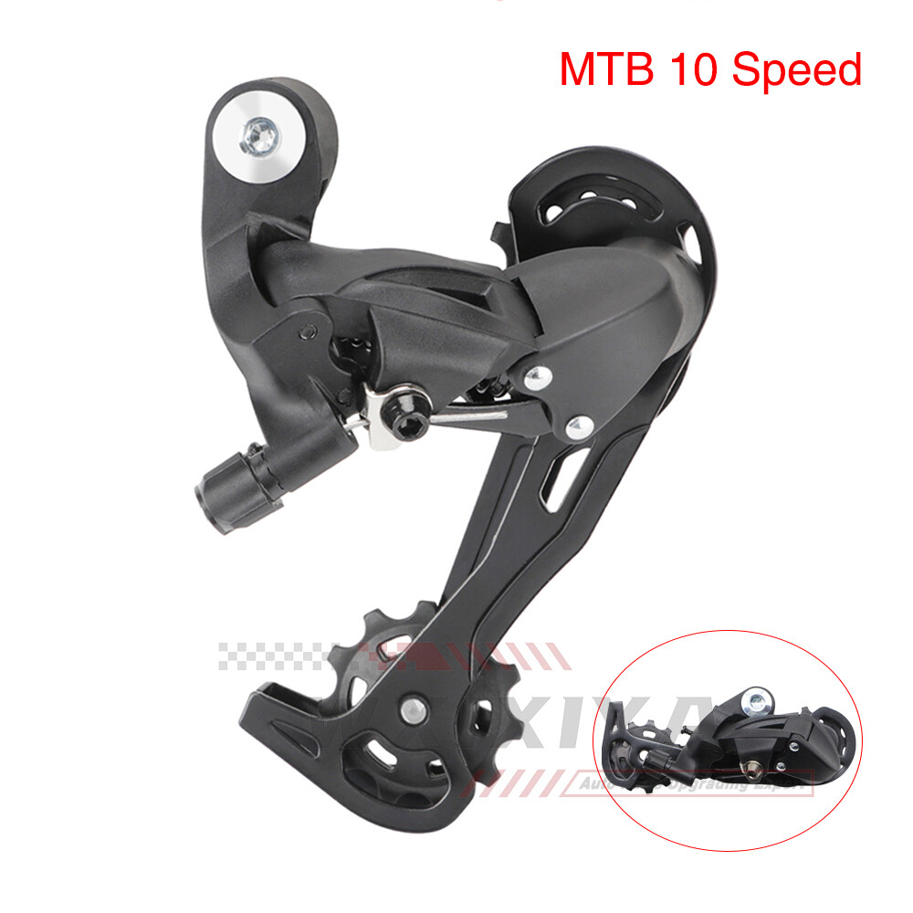 MTB Bike Rear Derailleur 7/8/9/10/11 Speed Road Bicycle Short Medium Cage Black