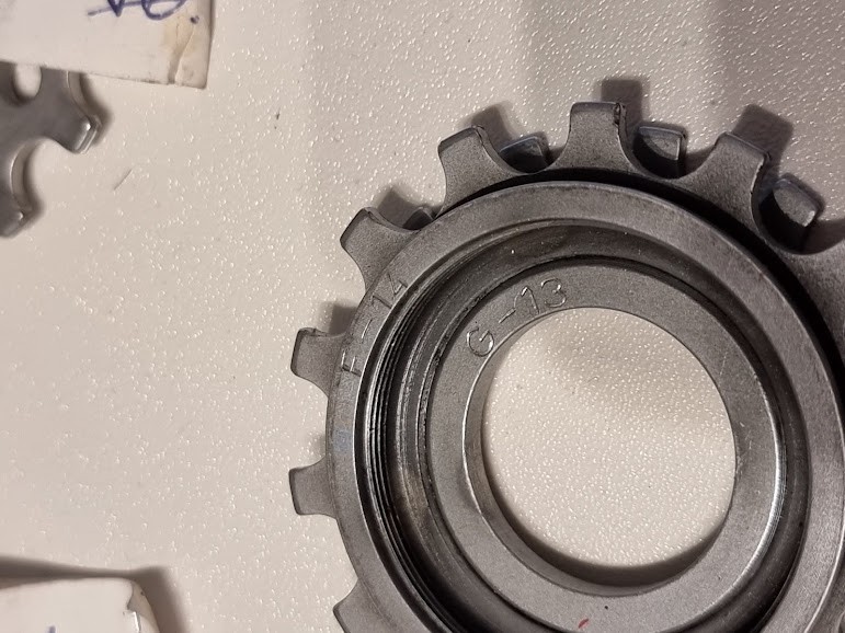 Campagnolo 50th Anniversary Frewheel Sprocket Cassette Sprocket Road Bike