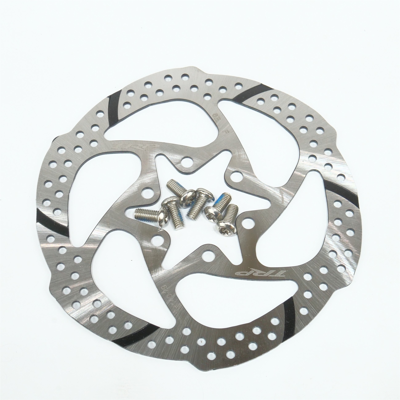 TRP TR29 Disc Brake Rotor 140mm 6 Bolt 1.8mm One Piece Silver