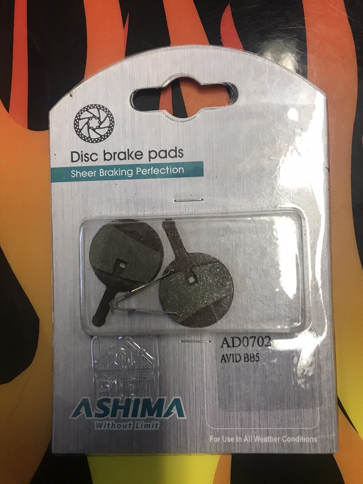 Avid BB5 / Promax Mountain Bike Disc Brake Pads Ashima Organic