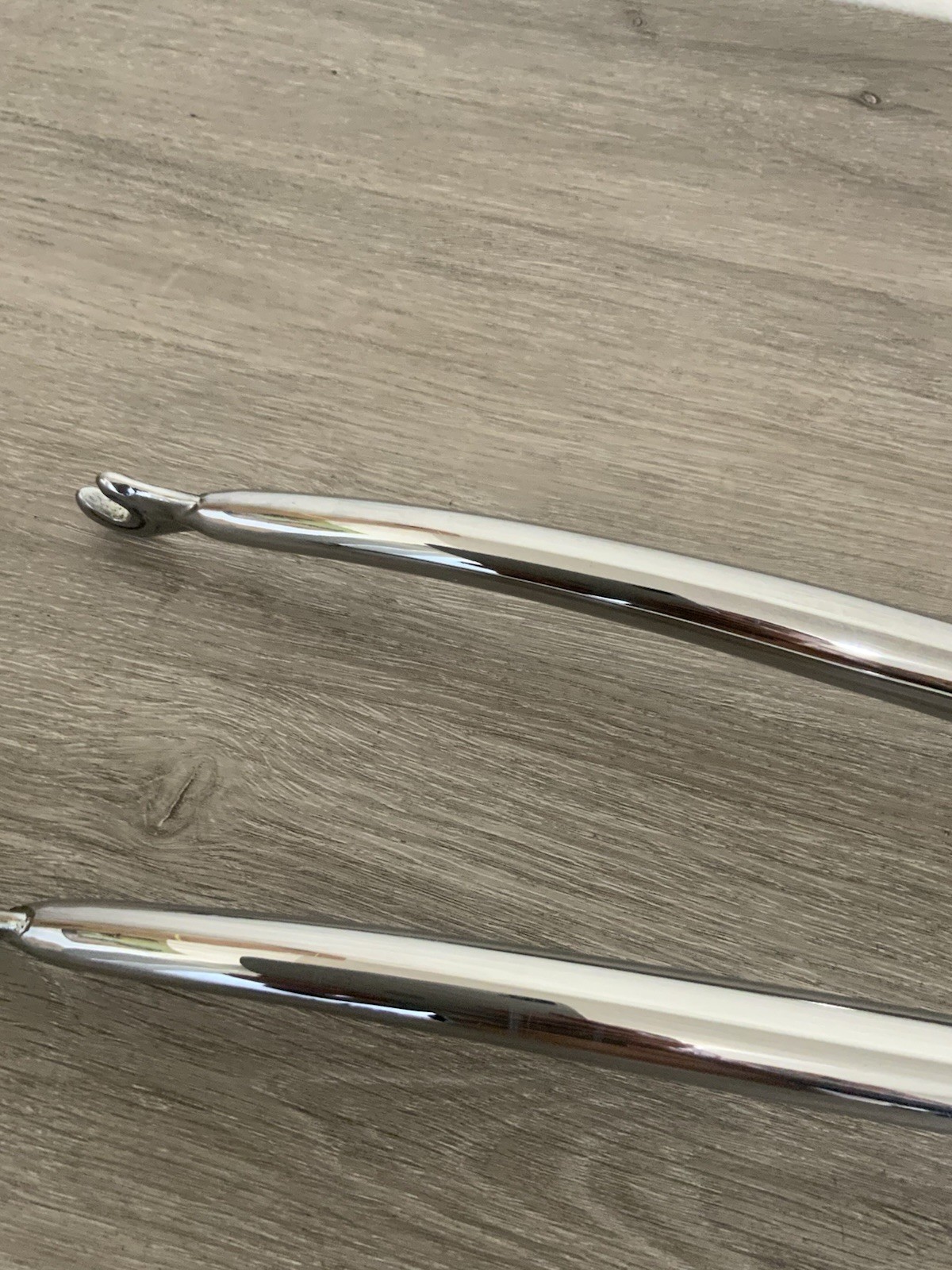 MERCIER FORK 700C ONE-INCH THREADED 225 MM STEERER BSA THREADS CHROME