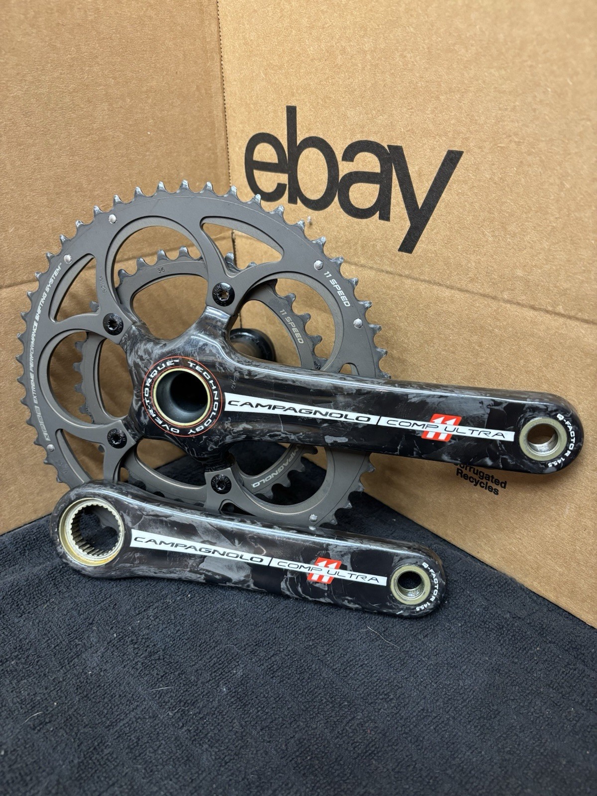 Campagnolo Super Record 11 speed EPS V3 Gruppo w/ Comp Ultra Over-Torque Crank