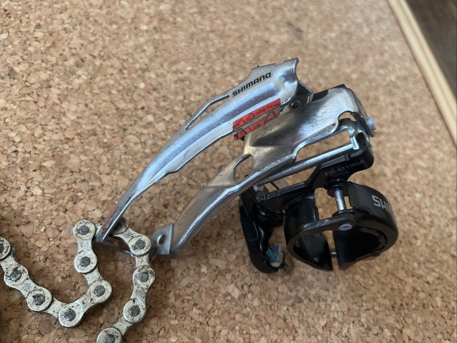 Shimano Altus Front And Rear Derailleurs RD-m310 FD-m190A