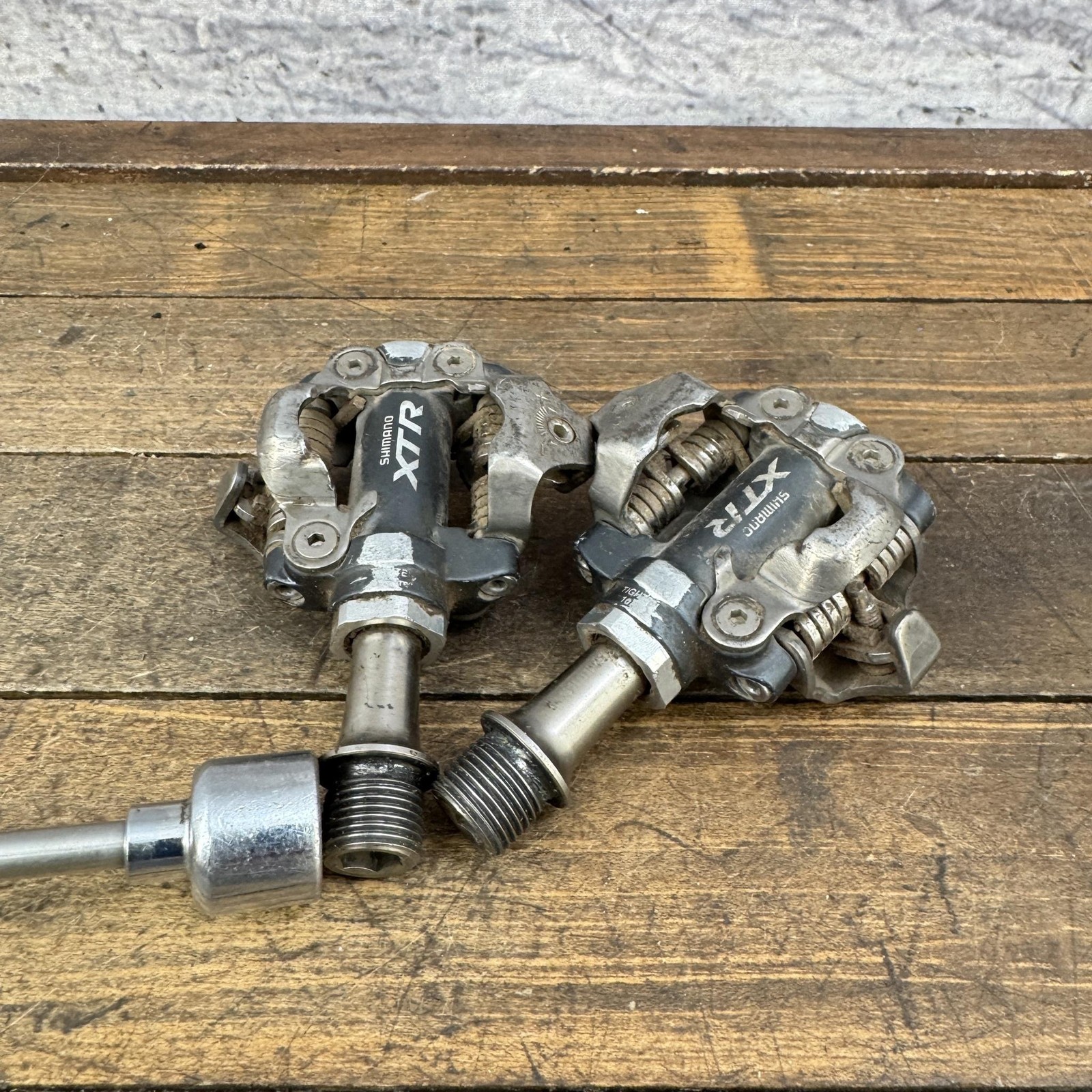 Shimano XTR PD-M970 Pedals Clipless 9/16 In MTB Black Mountain Bike SPD