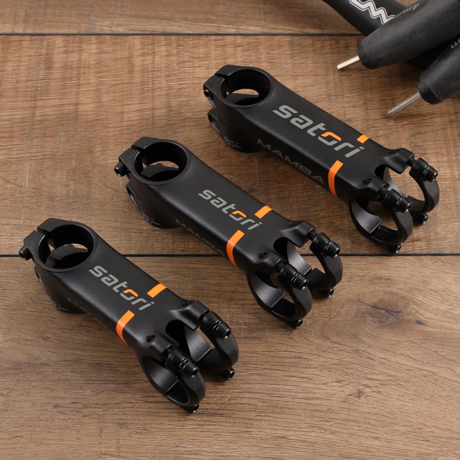 SATORI MAMBA 3D Forged Alloy Lightweight Bike Handlebar Stem -7 Degree 31.8mm