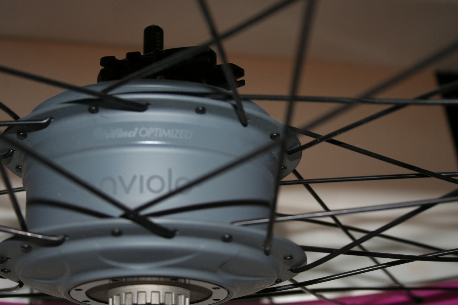 New Enviolo CVP Internally Geared Hub 36 Hole Solid Axle Wheel and Schwalbe Tire