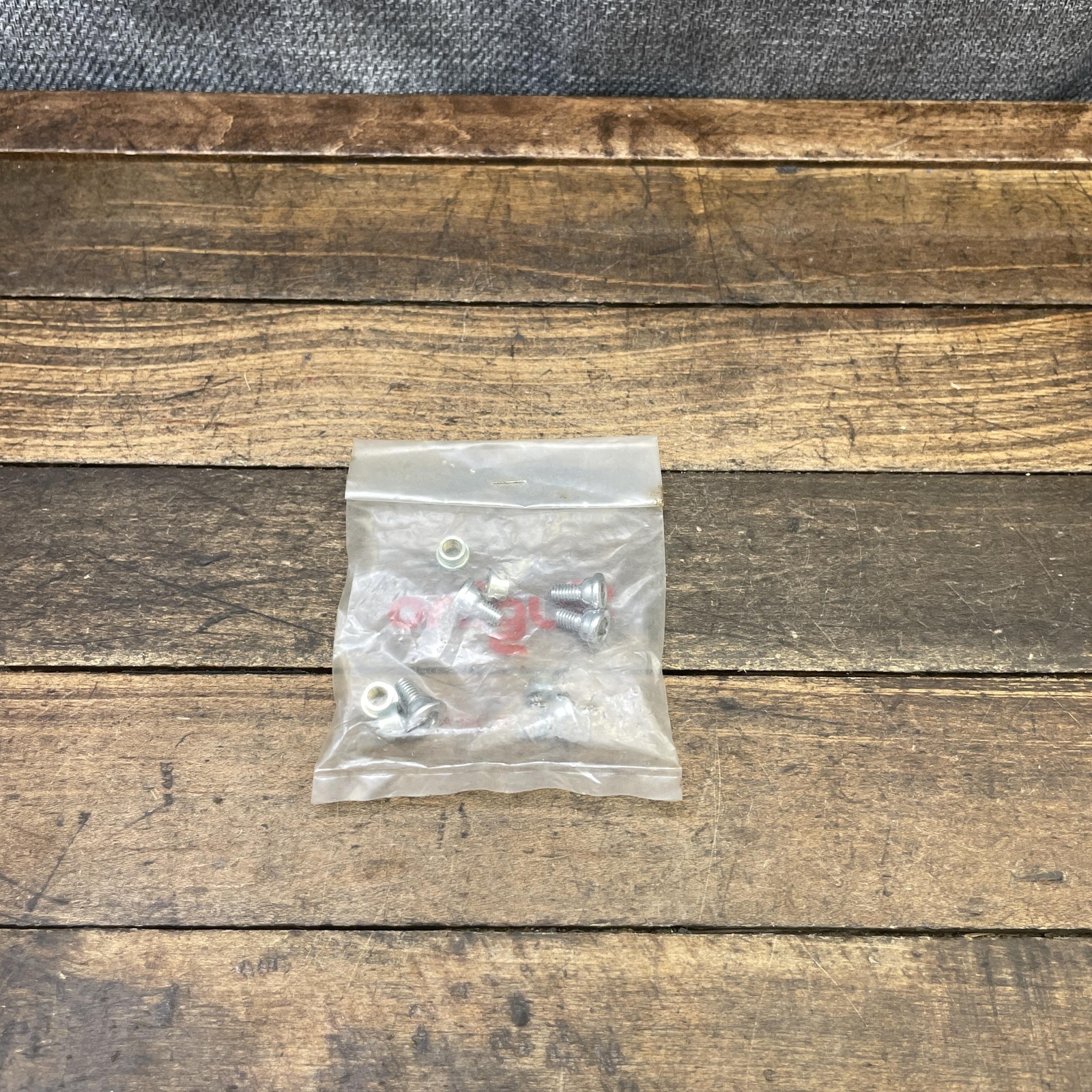 Vintage Sugino Crank Bolts Nuts Small NOS CR Triple or Chainguard