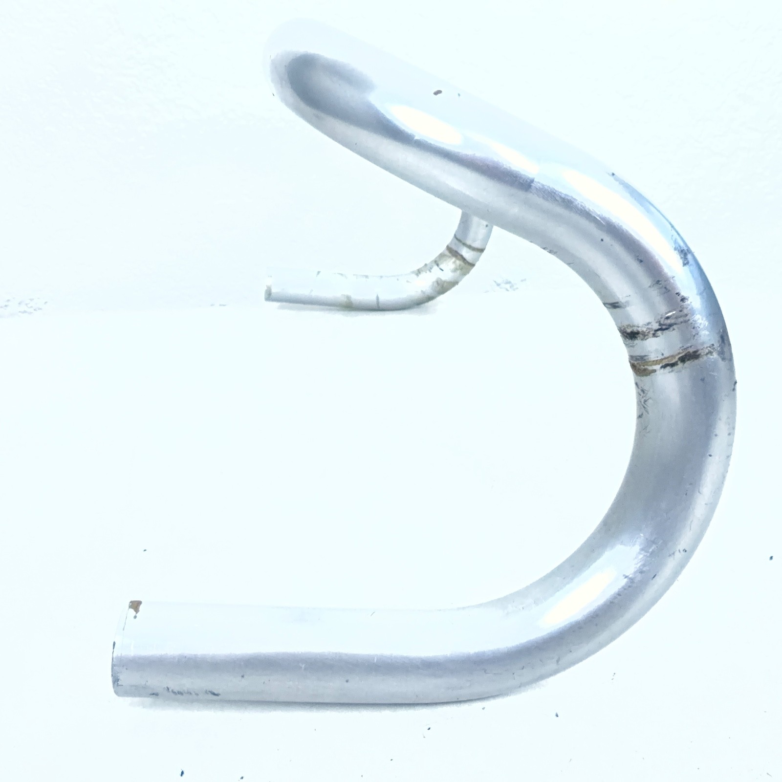 Vintage Nitto Olympiade 114 Drop Handlebar Ø25.4 mm/380mm Alloy Silver Japan