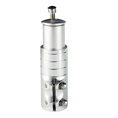 Bike Stem Riser Adaptor Bicycle Fork Head Handlebar Head Up Rising Silver