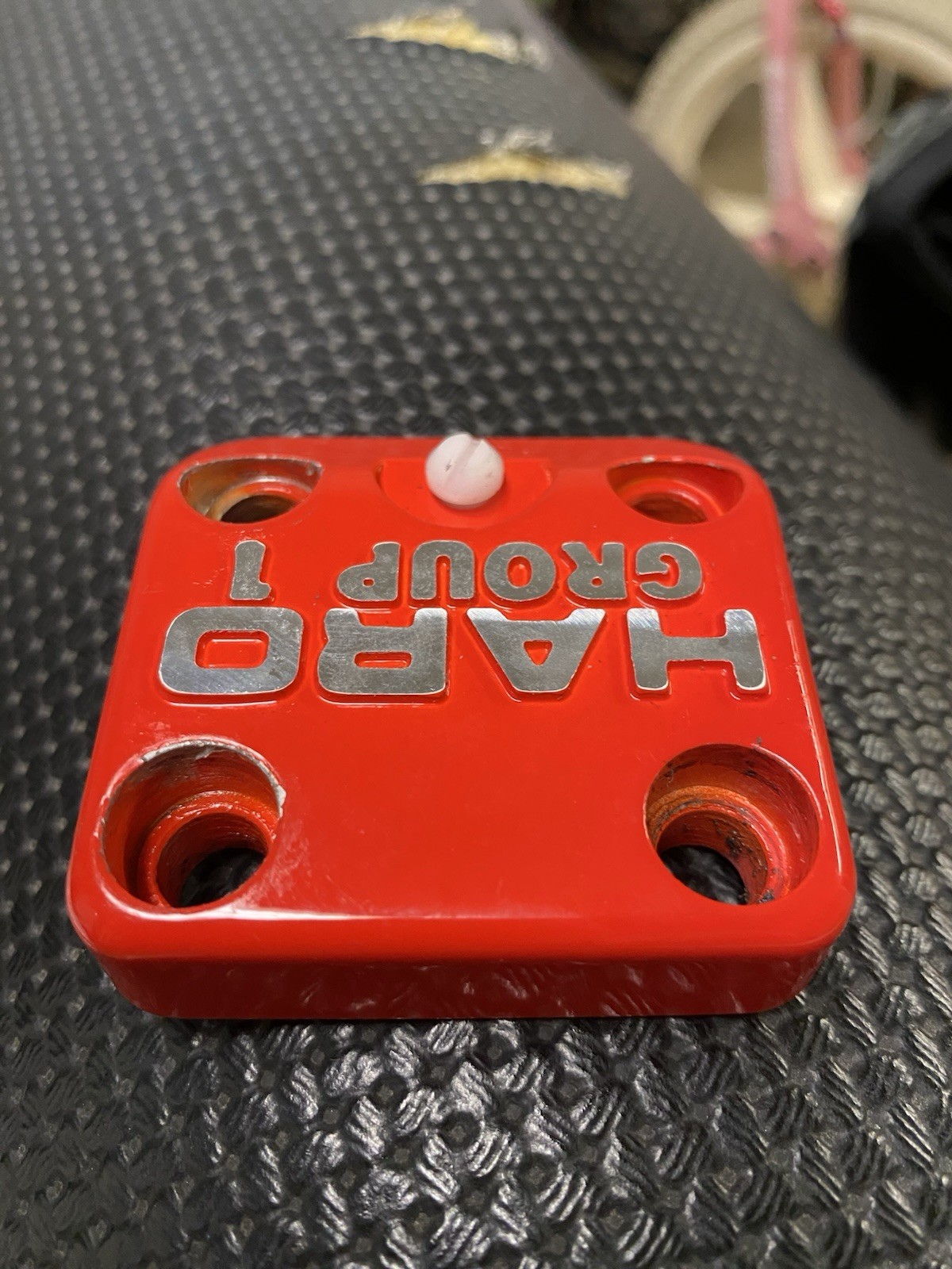 Haro Stem-Top Piece Only. Orange New