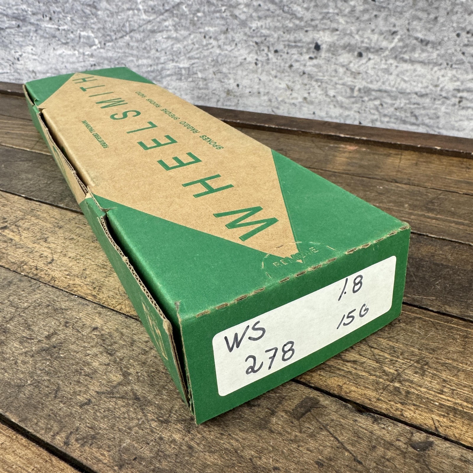 Wheelsmith Bicycle Spokes 278mm Silver Steel 15g J-Bend Box Lot SS-15-278