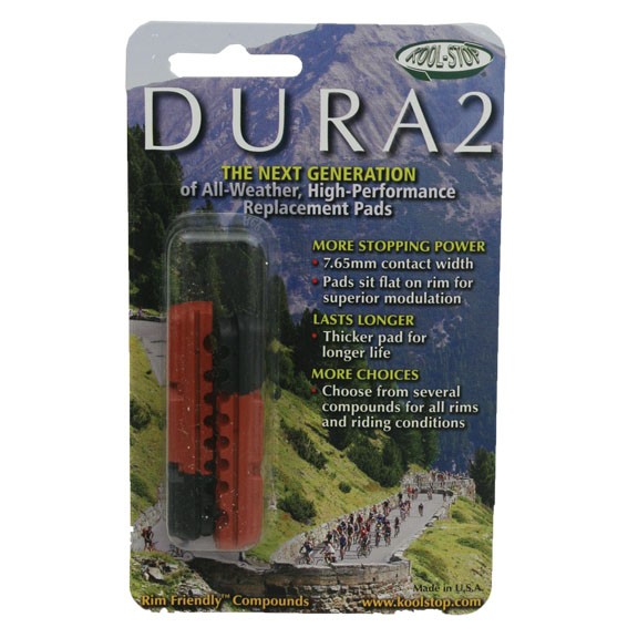 Kool-Stop Dura 2 Replacement Rim Brake Pad Insert SRAM or Dual Compound