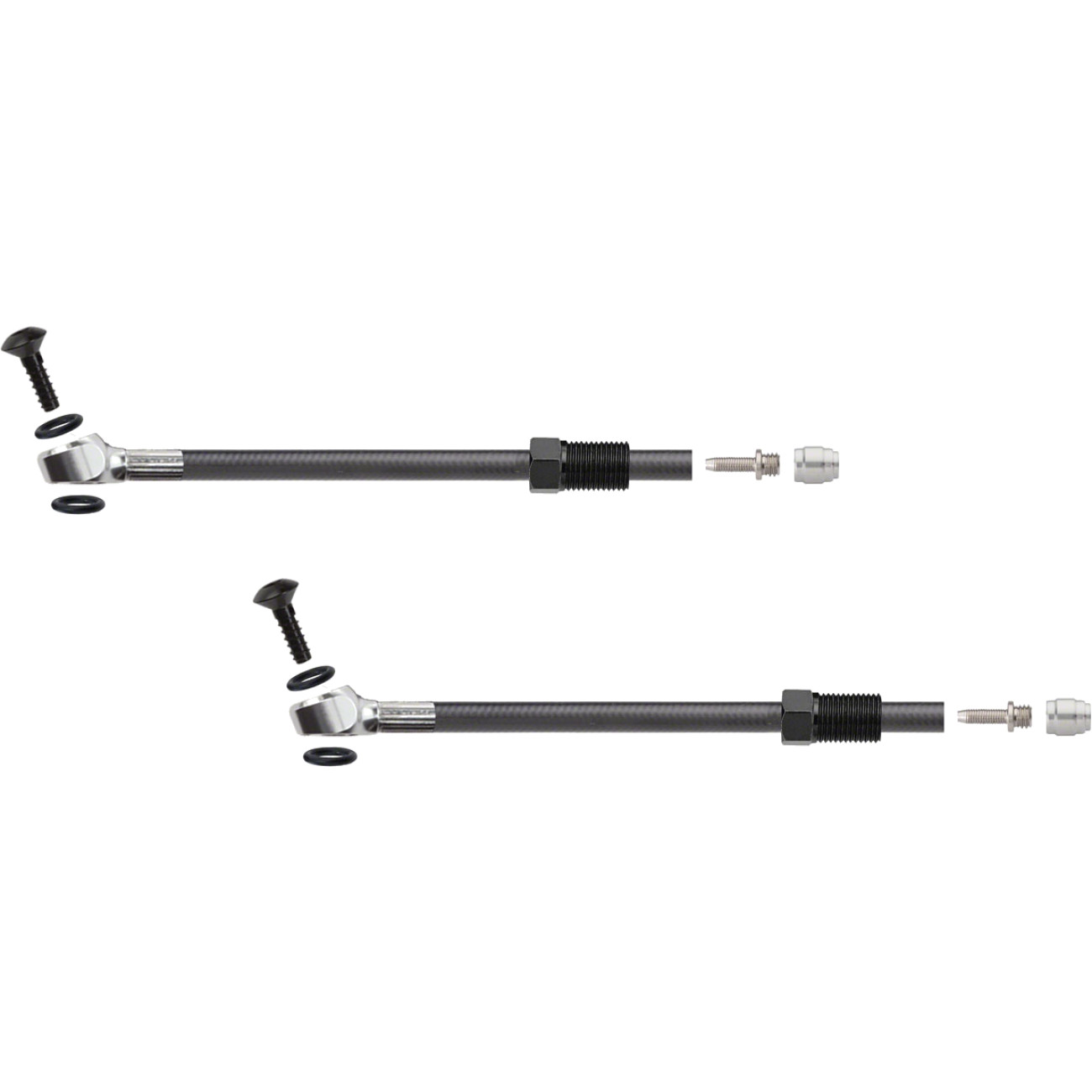 Jagwire Sport DOT Hydraulic Brake Hose for Road Post Mount 2000mm 2 Pack