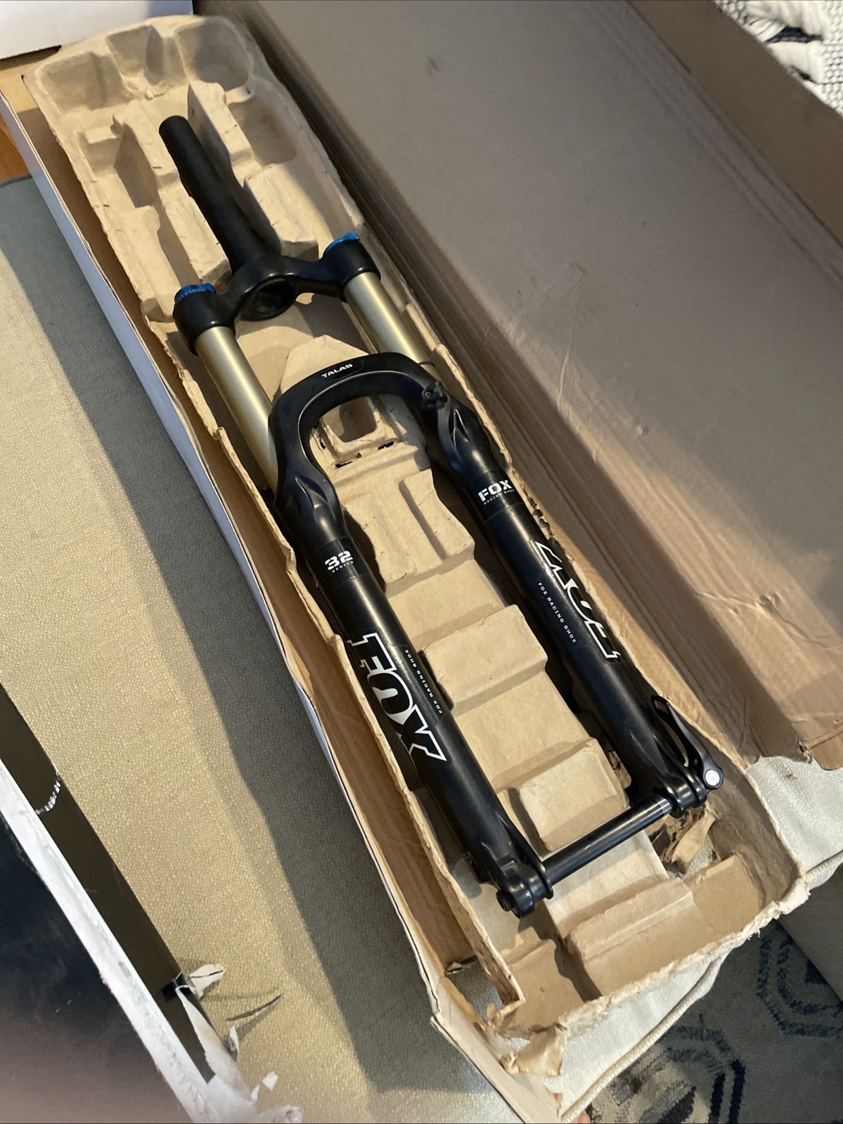 Fox Talas 32 Suspension Fork Tapered. Ridden Twice! Excellent Condition