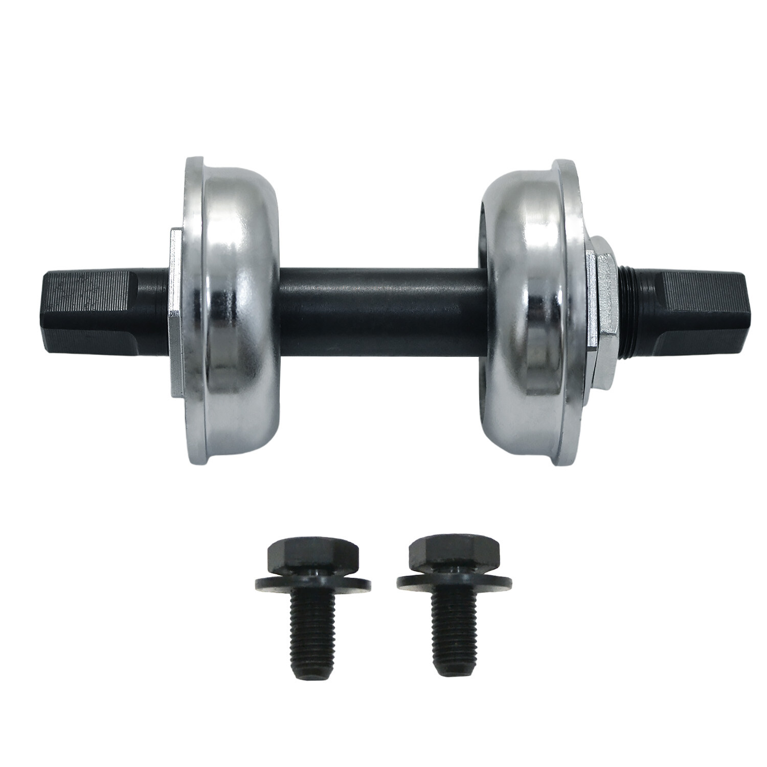 YST BMX Wernch Type Water Proof System 127mm Square Taper Spindle BB , Silver