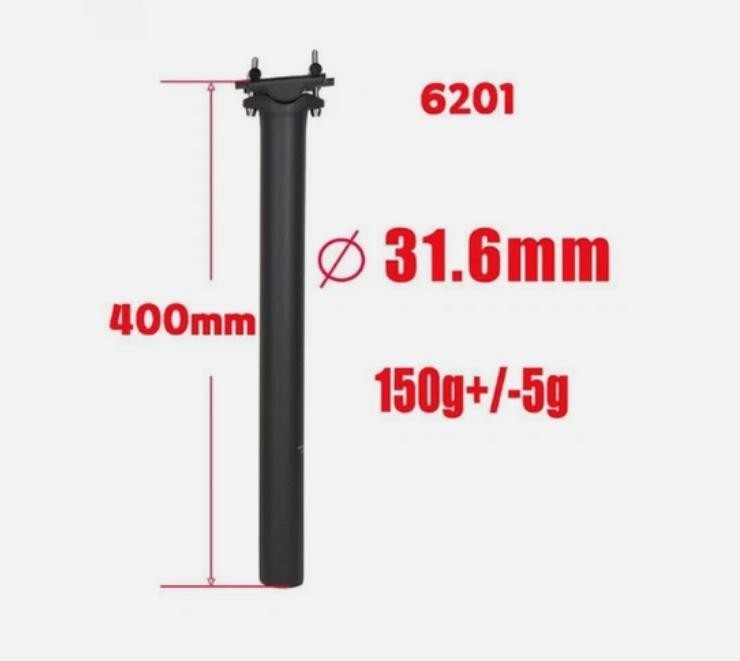 Carbon Fiber Bicycle Seatpost Road/Mountain Bicycle Seatpost Titanium Screw 125g